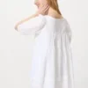Kadın Pamuklu Dobby Mini Elbiseler