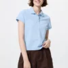 Kadın Pique Mini Polo Gömlek