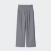 Kadın Plise Geniş Paça Pantolon Kadın Plise Geniş Paça Pantolon