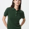 Kadın Polo Kısa Kollu Kazak Kadın Polo Kısa Kollu Kazak