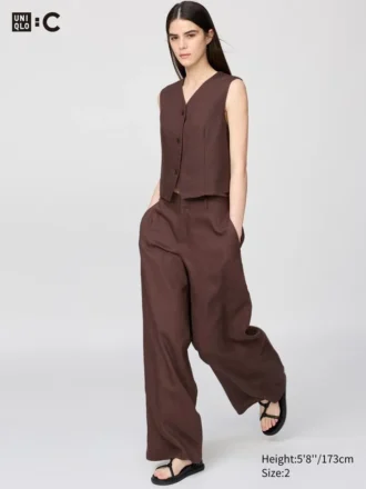 Kadın Premium Linen Pantolon