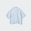 Kadın Premium Linen Skipper Boxy Gömlek | Kısa Kollar Kadın Premium Linen Skipper Boxy Gömlek | Kısa Kollar