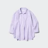 Kadın Premium Linen Skipper Yaka 3/4 Kollu Gömlek | Çizgili Kadın Premium Linen Skipper Yaka 3/4 Kollu Gömlek | Çizgili