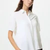 Kadın Rayon Kısa Kollu Bluz