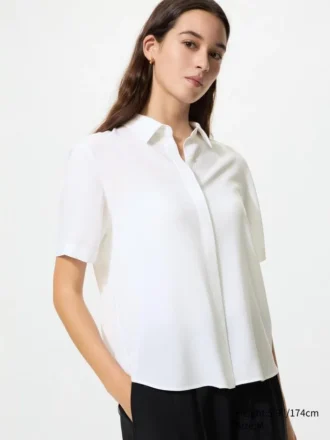 Kadın Rayon Kısa Kollu Bluz