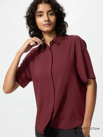 Kadın Rayon Kısa Kollu Bluz