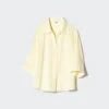 Kadın Rayon Skipper Yaka Bluz | 3/4 Kol