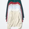 Kadın Ribana Henley Yaka Tişört Kadın Ribana Henley Yaka Tişört