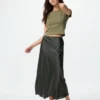 Kadın Saten Etek