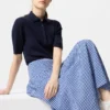 Kadın Seersucker Bol Etek | Gingham