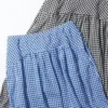 Kadın Seersucker Hacimli Etek | Gingham