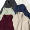Kadın Souffle Yarn Kazak | Yüksek Yaka Kadın Souffle Yarn Kazak | Yüksek Yaka