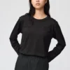 Kadın Supima Cotton Tişört | Uzun Kollular