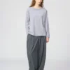 Kadın Supima Cotton Tişört | Uzun Kollular