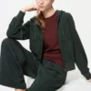 Kadın Sweat Full-Zip Kapüşonlu Sweatshirt