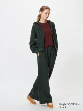 Kadın Sweat Full-Zip Kapüşonlu Sweatshirt