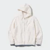 Kadın Sweat Full-Zip Kapüşonlu Sweatshirt (Çizgili)