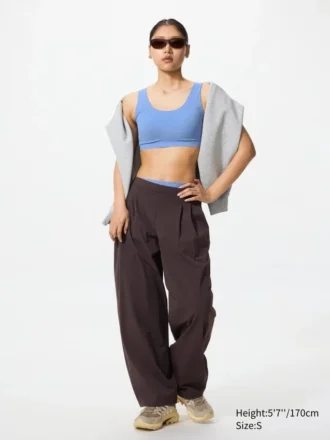 Kadın Ultra Stretch Active Geniş Paça Pantolon