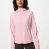 Kadın Ultra Stretch AIRism UV Korumalı Tam Fermuarlı Kapüşonlu Sweatshirt