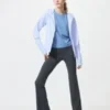 Kadın Ultra Stretch AIRism UV Korumalı Tam Fermuarlı Kapüşonlu Sweatshirt