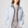 Kadın UV Korumalı Şeffaf Oversized Parka