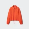 Kadın Yarım Fermuarlı Sweatshirt