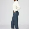 Kadın Yüksek Bel Normal Kesim Kot Pantolon