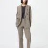 Kadınlar için Smart Ankle Pants | Kareli