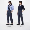 Kadınlar için Smart Ankle Pants | İnce Çizgili Kadınlar için Smart Ankle Pants | İnce Çizgili