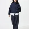 Kadınlar için Smart Wide Pantolonlar | Çizgili Kadınlar için Smart Wide Pantolonlar | Çizgili
