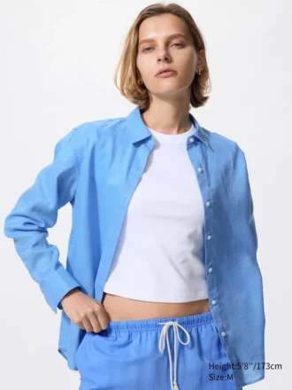 Kadınlar İçin Premium Linen Gömlek