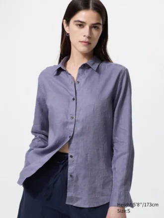 Kadınlar İçin Premium Linen Gömlek