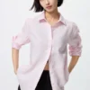 Kadınlar İçin Premium Linen Gömlek
