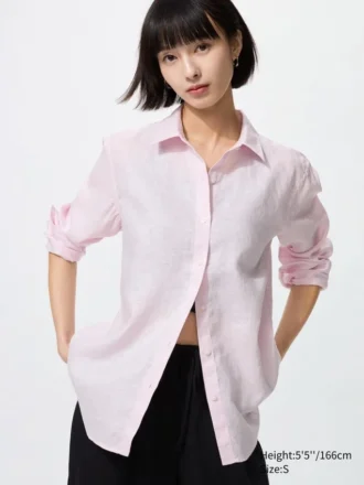 Kadınlar İçin Premium Linen Gömlek