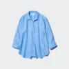 Kadınlar İçin Premium Linen Skipper Yaka Gömlek Kadınlar İçin Premium Linen Skipper Yaka Gömlek