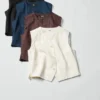 Kadınlar İçin Premium Linen Yelek