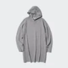 Kadınlar İçin Pürüzsüz Pamuklu Örme Kapüşonlu Sweatshirt