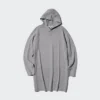 Kadınlar İçin Pürüzsüz Pamuklu Örme Kapüşonlu Sweatshirt