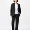 Kadınlar İçin Smart Ankle Pants | 2 Yönlü Esnek | Uzun