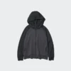 Çocuk AIRism UV Korumalı Tam Fermuarlı Kapüşonlu Sweatshirt