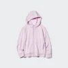 Çocuk AIRism UV Korumalı Tam Fermuarlı Kapüşonlu Sweatshirt
