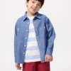 Çocuk Chambray Gömlek