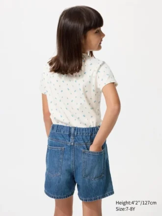 Çocuk Denim Şortlar
