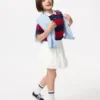 Çocuk Jersey Mini Şort Etek | Nakış