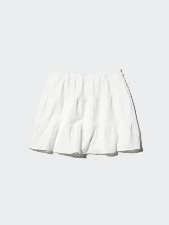 Çocuk Jersey Mini Şort Etek | Nakış