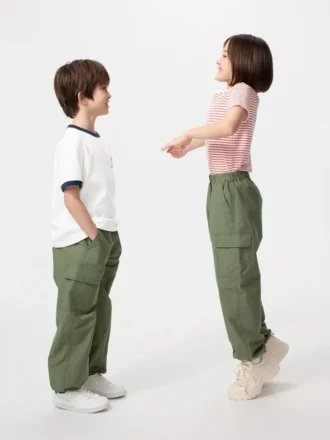 Çocuk Kargo Jogger Pantolonlar