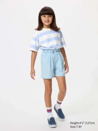 Çocuk Kolay Şortlar | Chambray