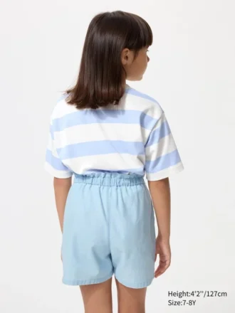 Çocuk Kolay Şortlar | Chambray