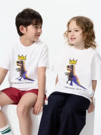 Çocuk Ny Pop Art UT Grafik Tişört | Basquiat