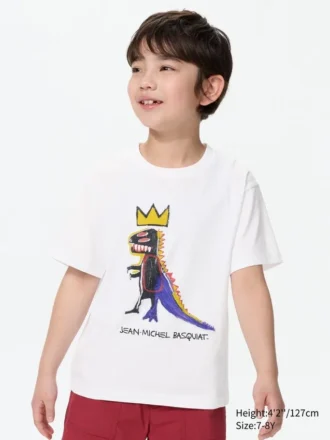 Çocuk Ny Pop Art UT Grafik Tişört | Basquiat